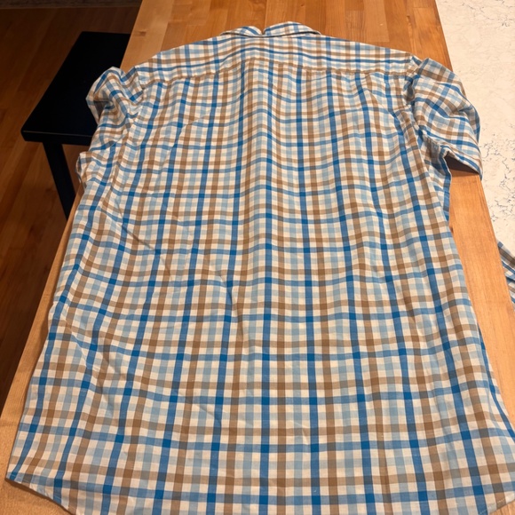 Brand New Vineyard Vines Men’s Classic Fit Plaid Shirt – Size S - Jake Blue - Picture 7 of 10